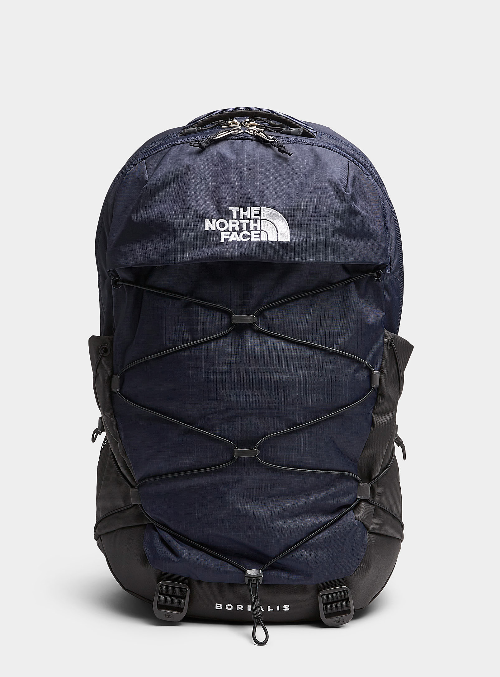 The North Face Borealis Panelled Backpack In Marine Blue