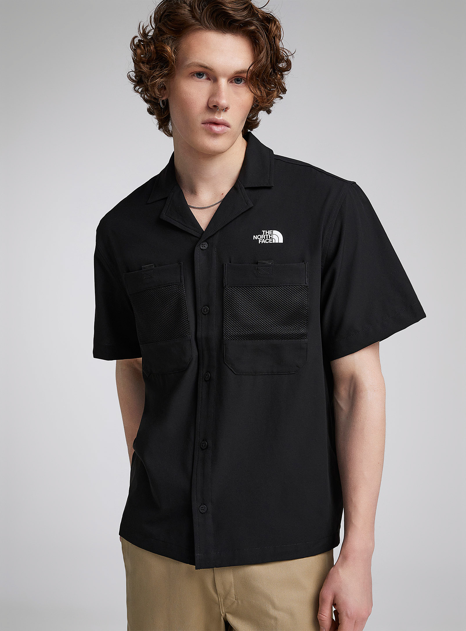 The North Face Ripstop Nylon Trail Shirt In Black
