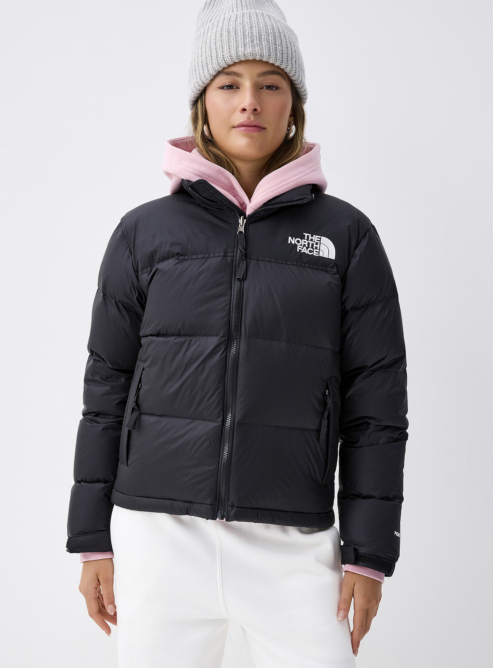 The North Face - Nuptse 96 quilted jacket (Women, Black, SMALL)