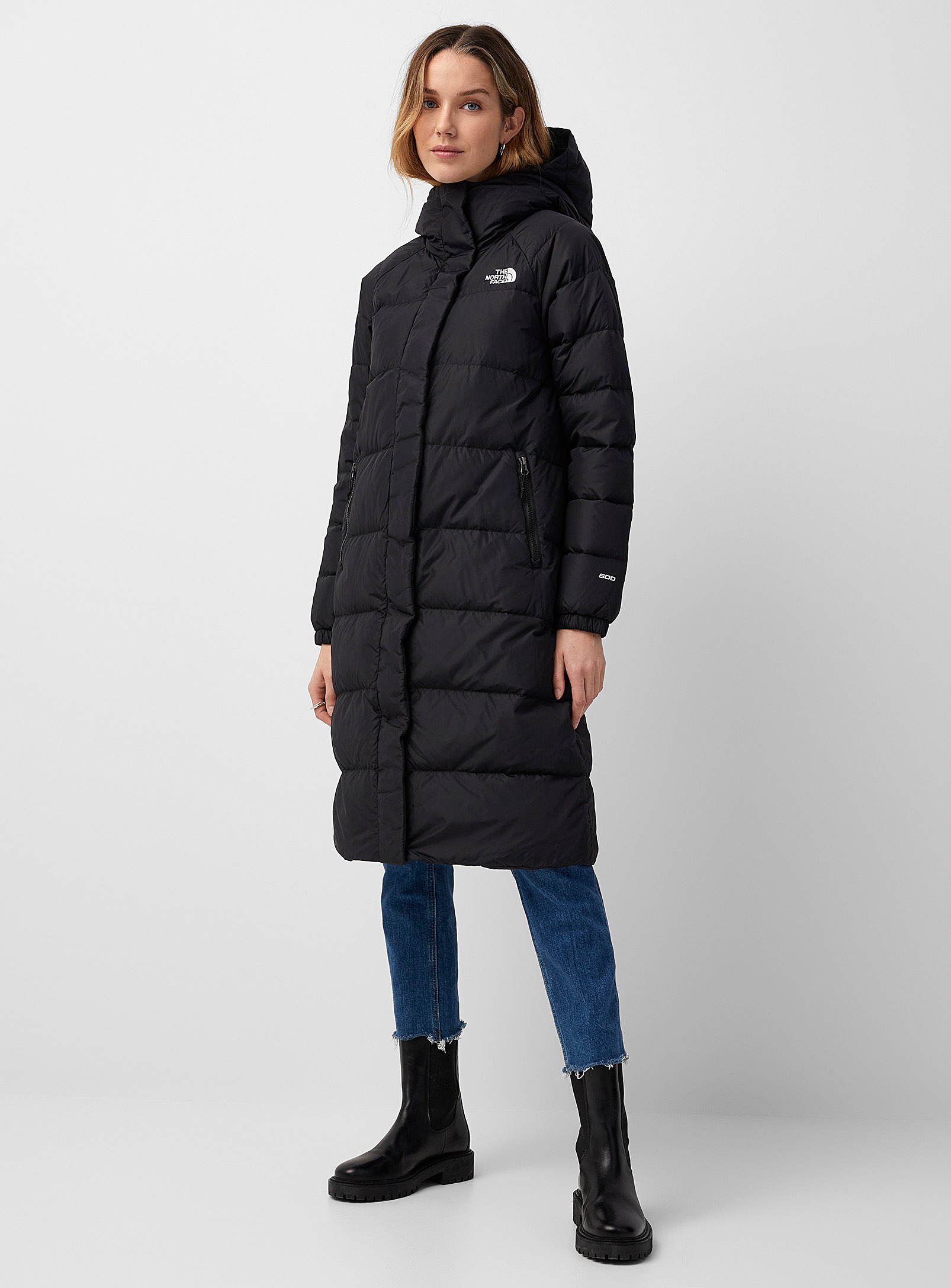THE NORTH FACE HYDRENALITE RECYCLED DOWN RAGLAN PUFFER JACKET