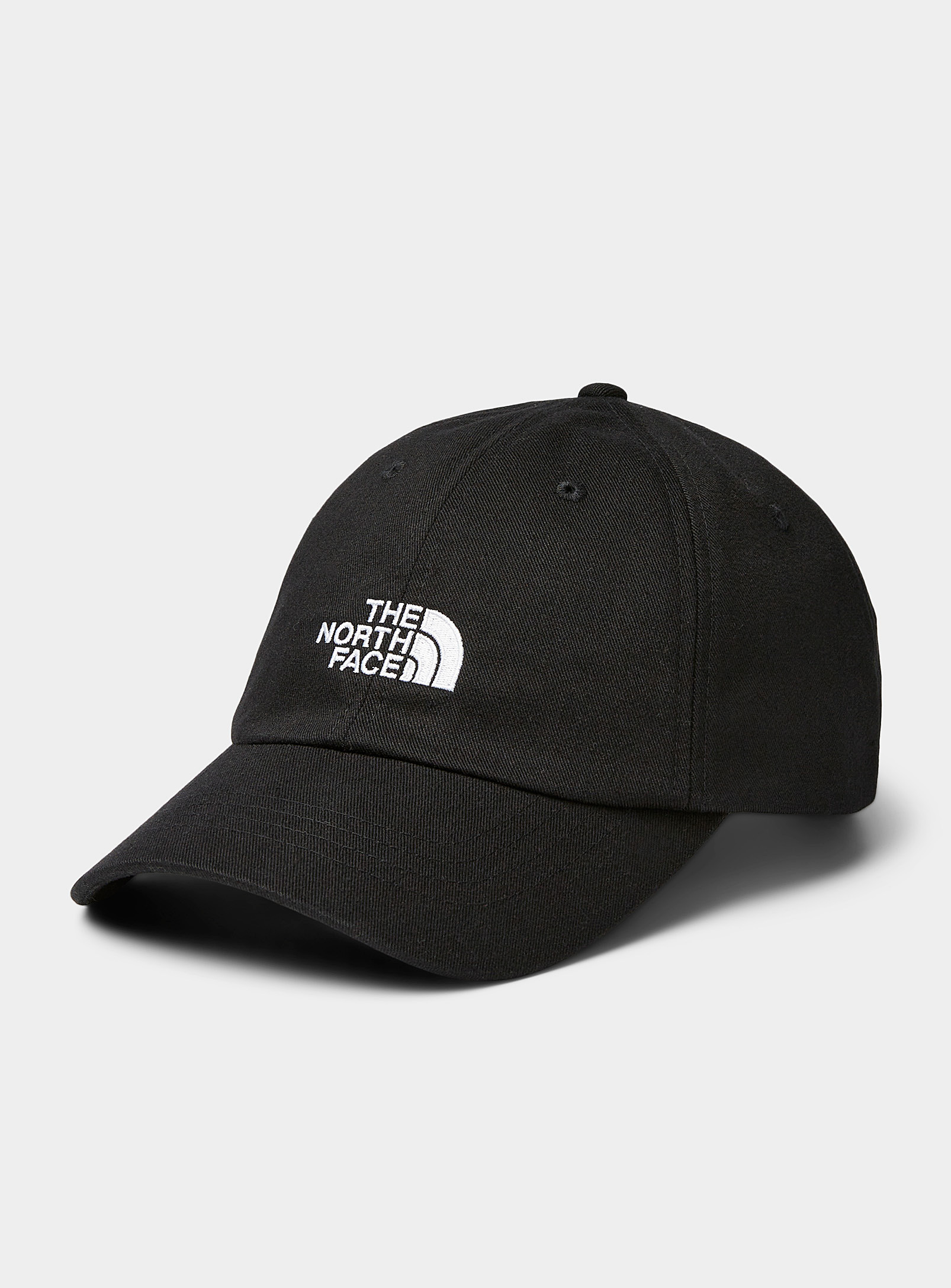 The North Face Solid Logo Cap In Black