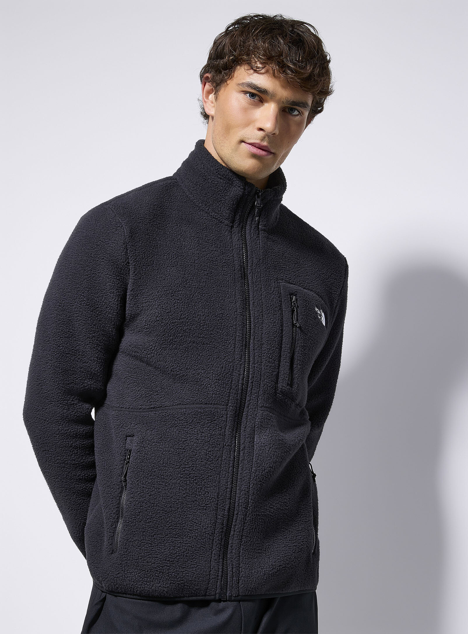 The North Face - Yumiori full-zip polar fleece jacket (Men, Black, SMALL)