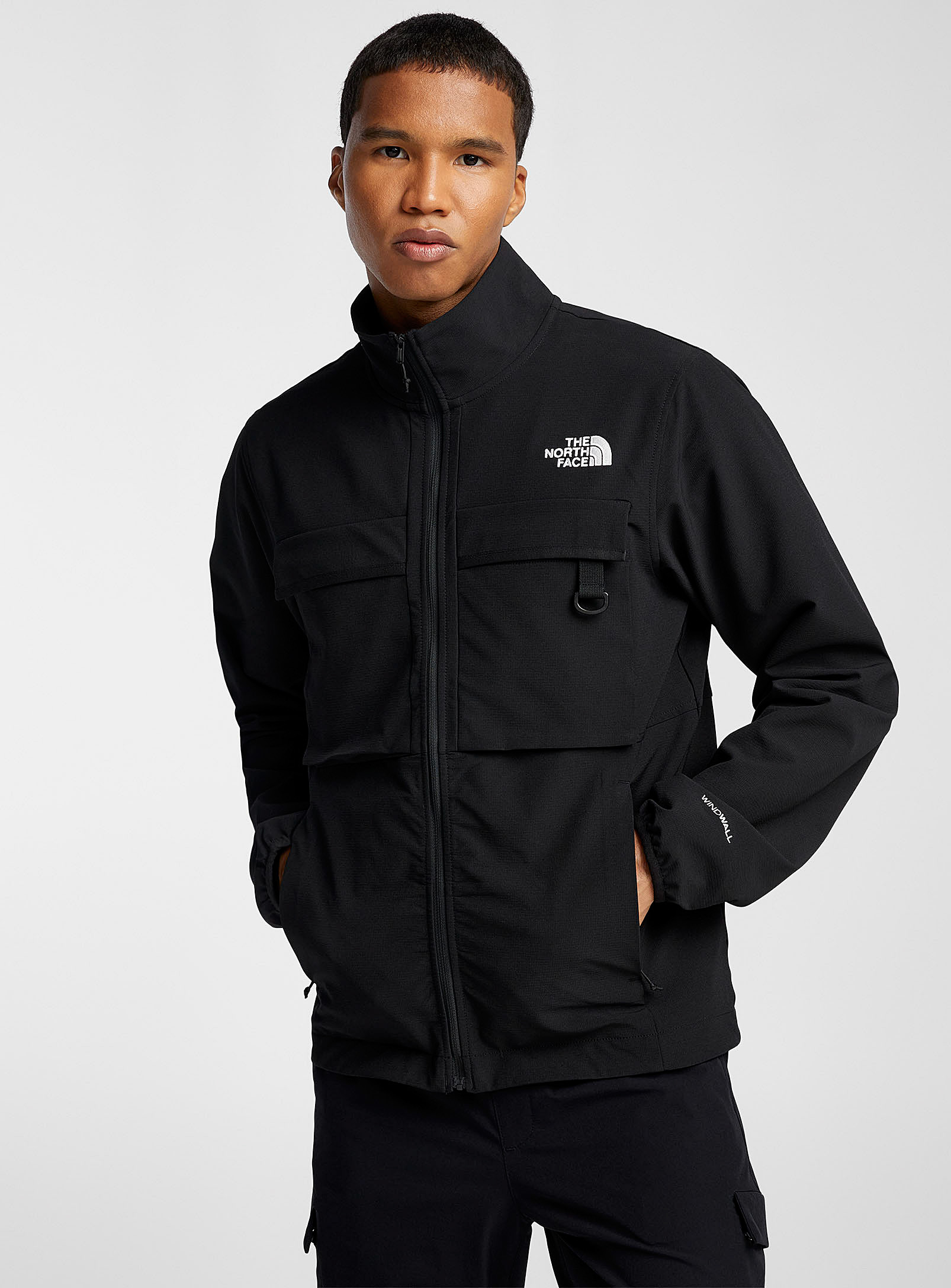 The North Face Willow Stretch Ripstop Jacket In Black