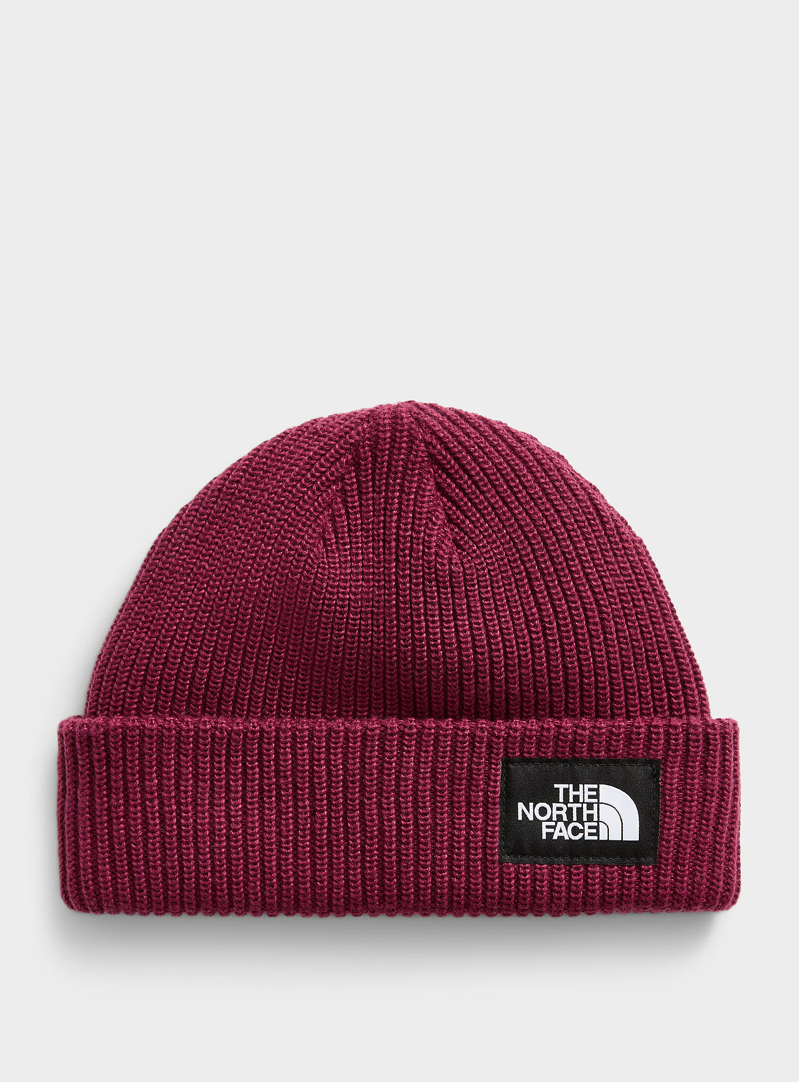 The North Face - Salty lined ribbed tuque (Women, Red, ONE SIZE)