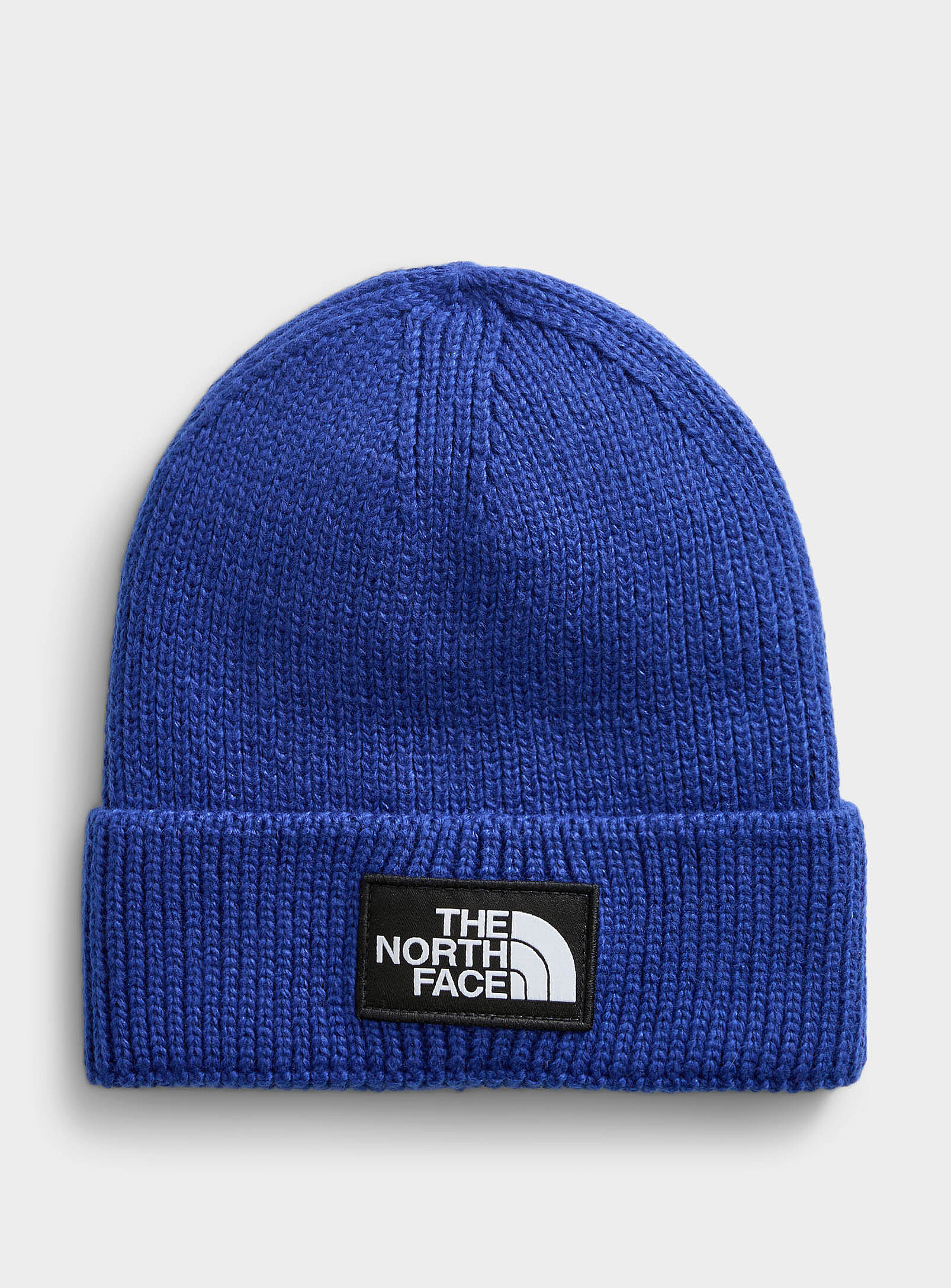 The North Face - Box Logo ribbed cuffed tuque (Women, Blue, ONE SIZE)