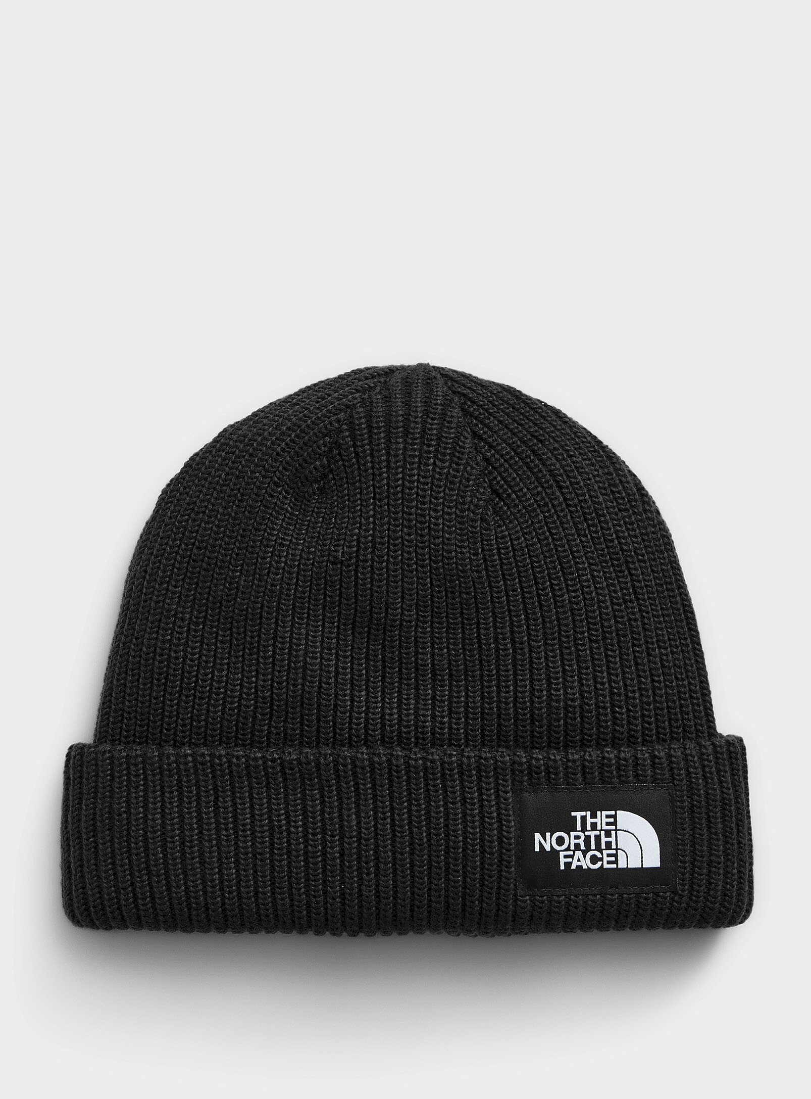 The North Face - Salty lined ribbed tuque (Men, Black, ONE SIZE)