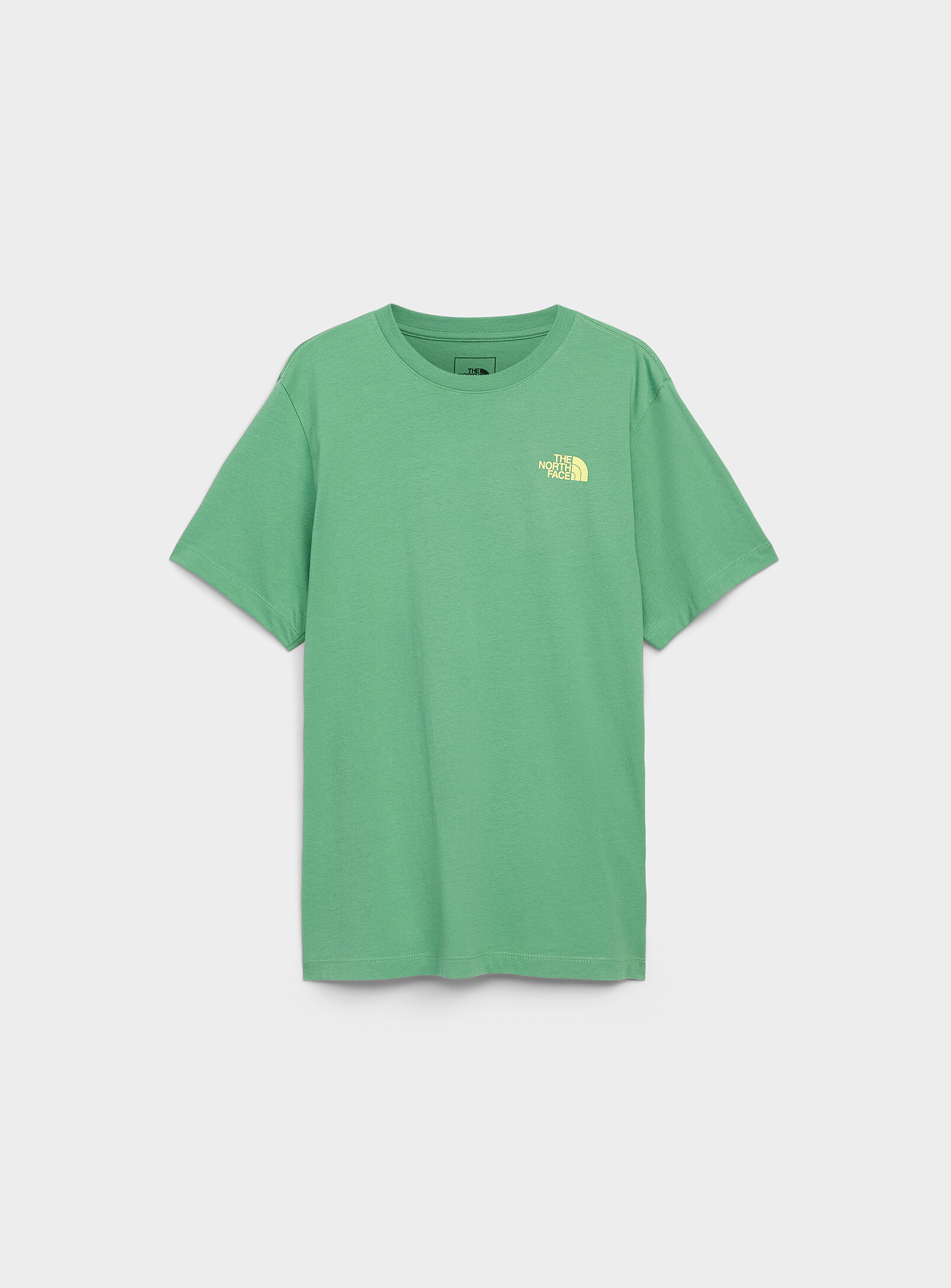 The North Face - Le t-shirt imprimé exploration (Femme, Vert, MOYEN)