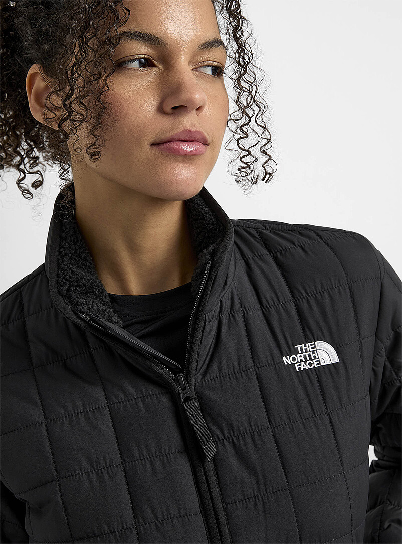 Junction polar-fleece-collar quilted jacket product image 2