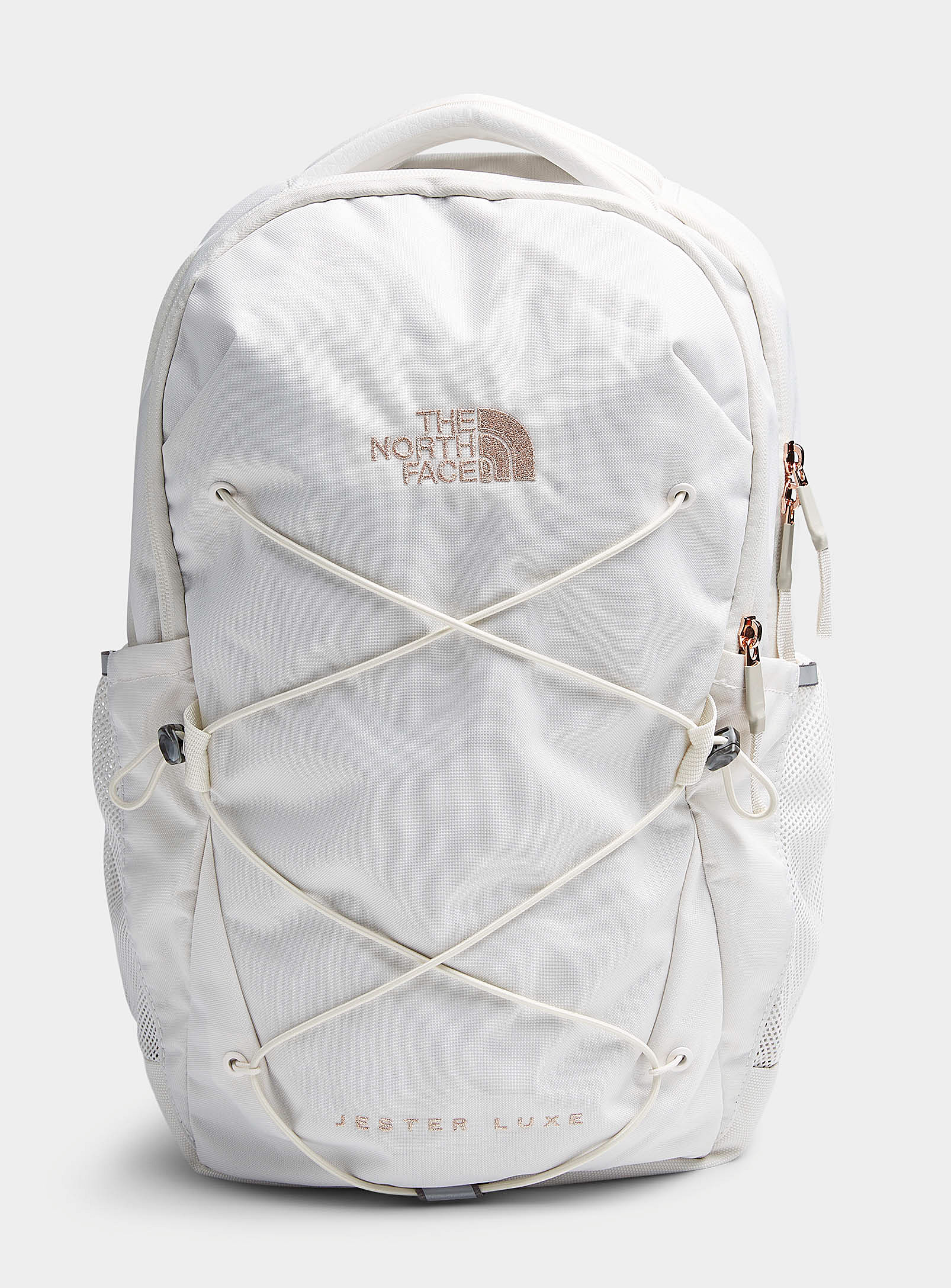 The North Face - Jester Luxe backpack (Women, Beige, ONE SIZE)