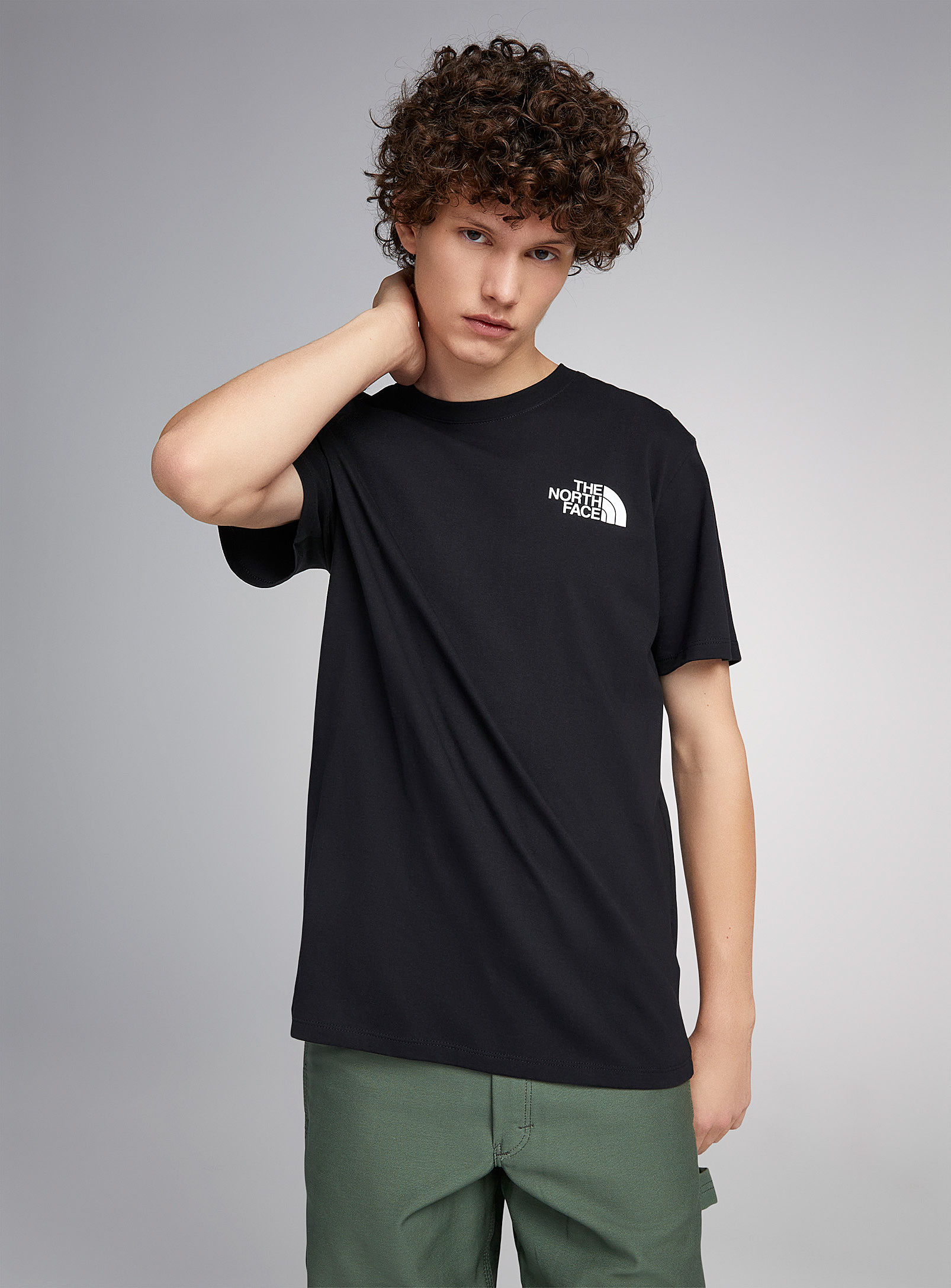 Shop The North Face Box Logo T-shirt In Black