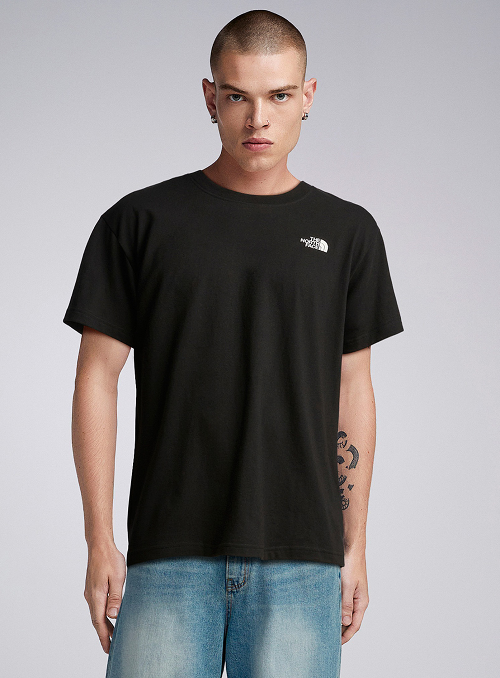 Shop The North Face Evolution Box T-shirt In Black