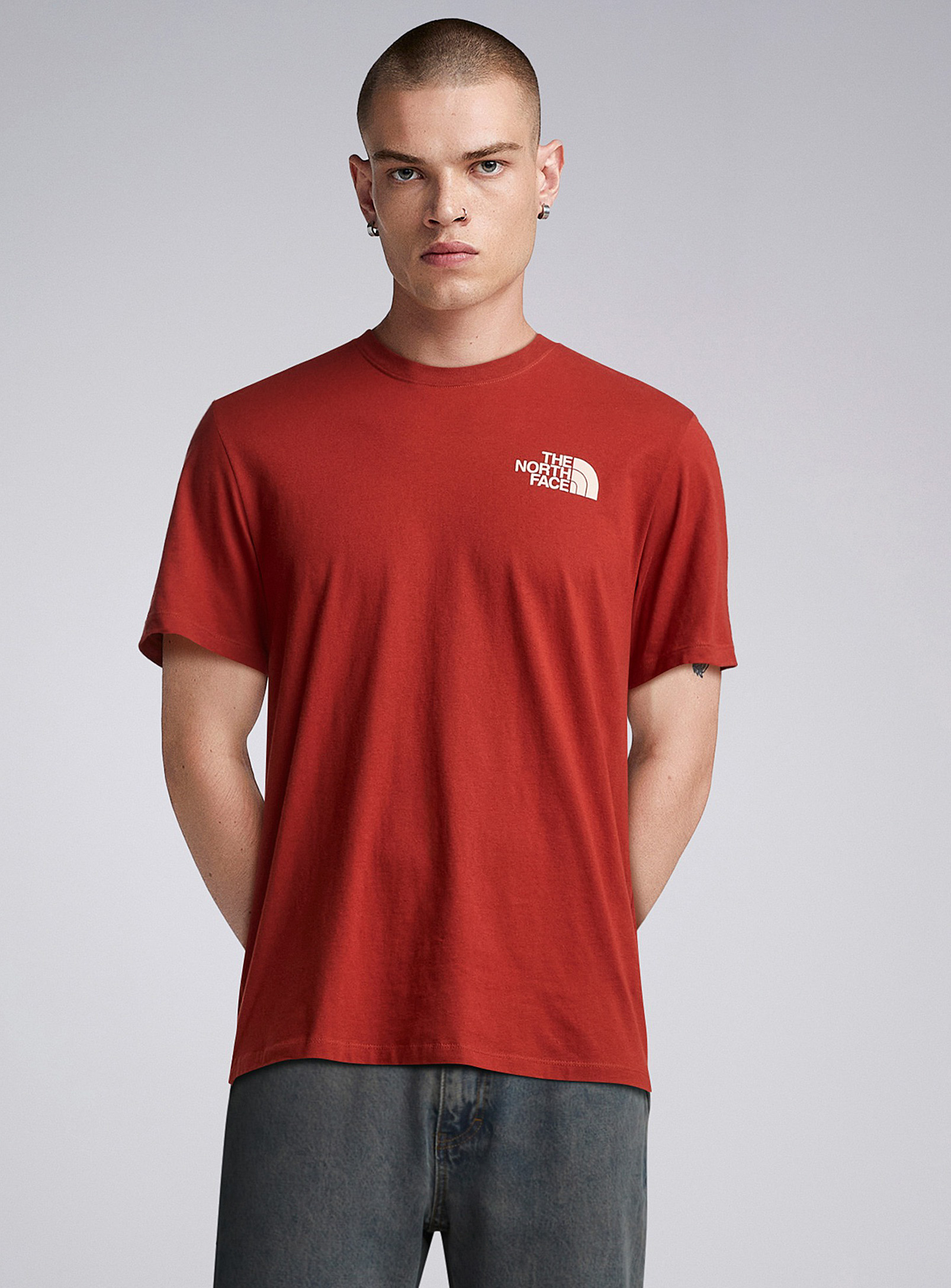 The North Face Places We Love T-shirt In Burgundy