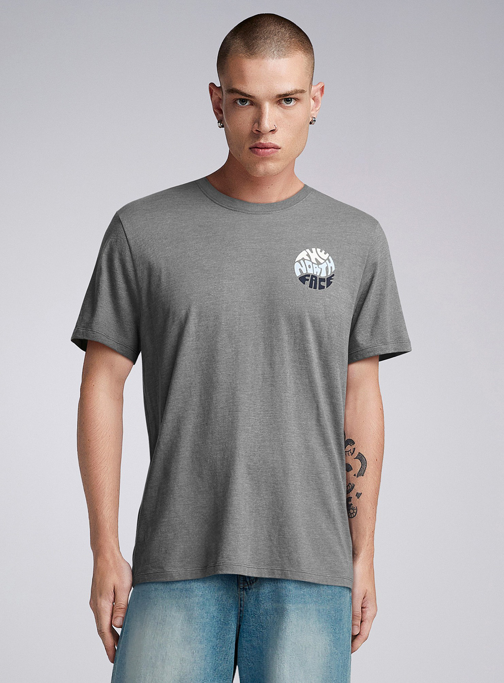 The North Face Brand Proud T-shirt In Grey