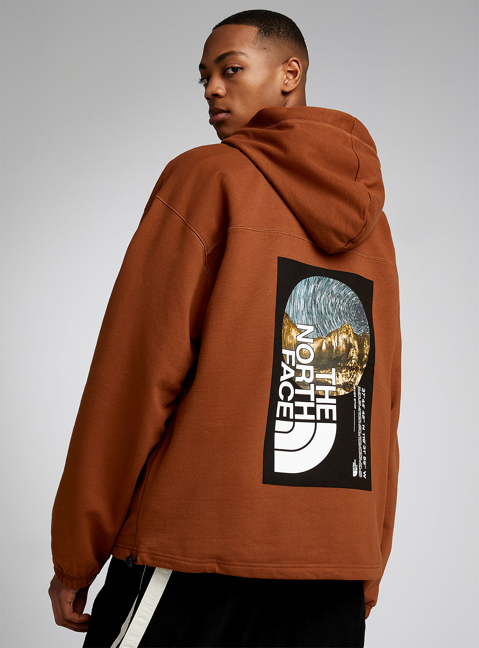 The North Face Axys Hoodie In Brown