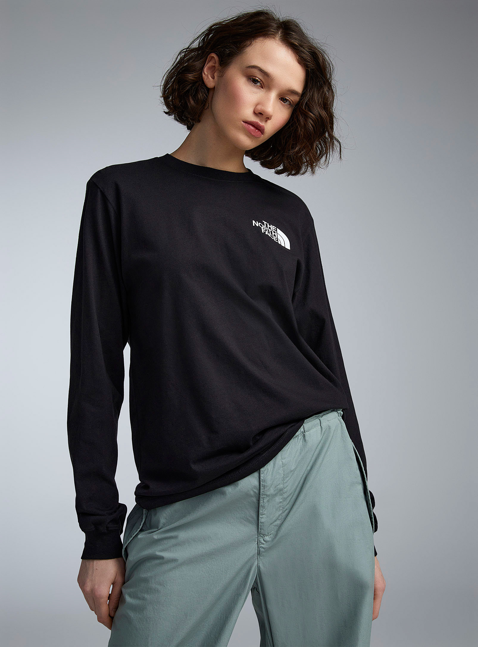 The North Face Box Logo T-shirt In Black