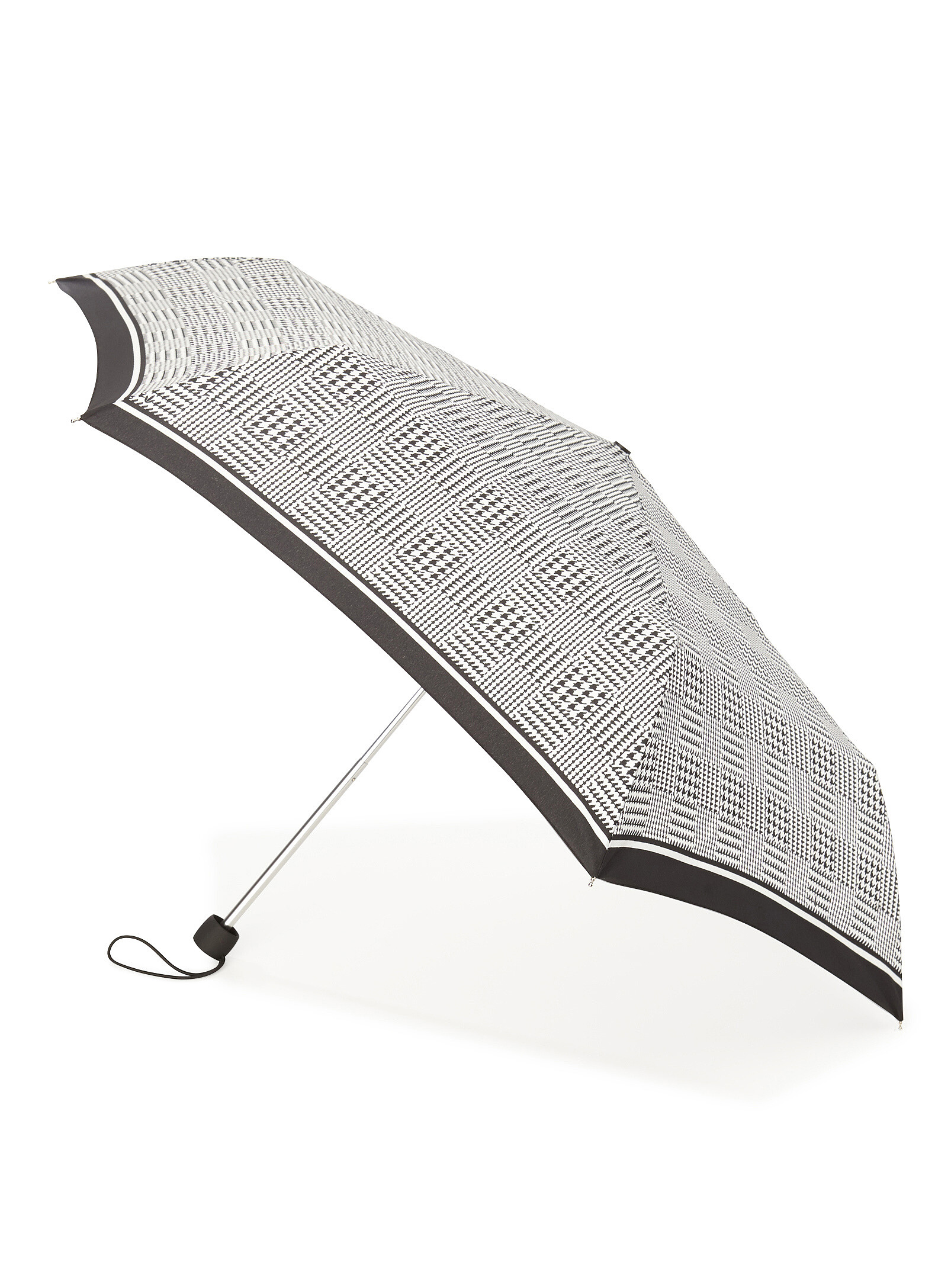 Simon's Fun Pattern Umbrella In Patterned White