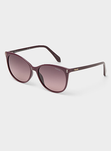 Les lunettes de soleil arrondies polaris&eacute;es