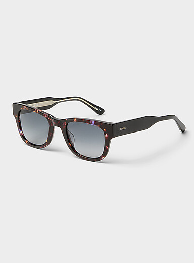 Colourful square sunglasses