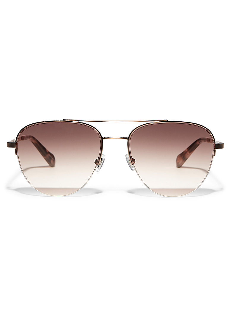 Fossil Assorted Bennet aviator sunglasses for women