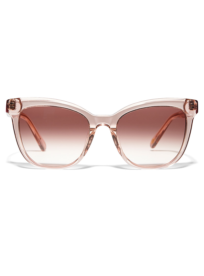 Fossil Pink Subtle cat-eye sunglasses for women