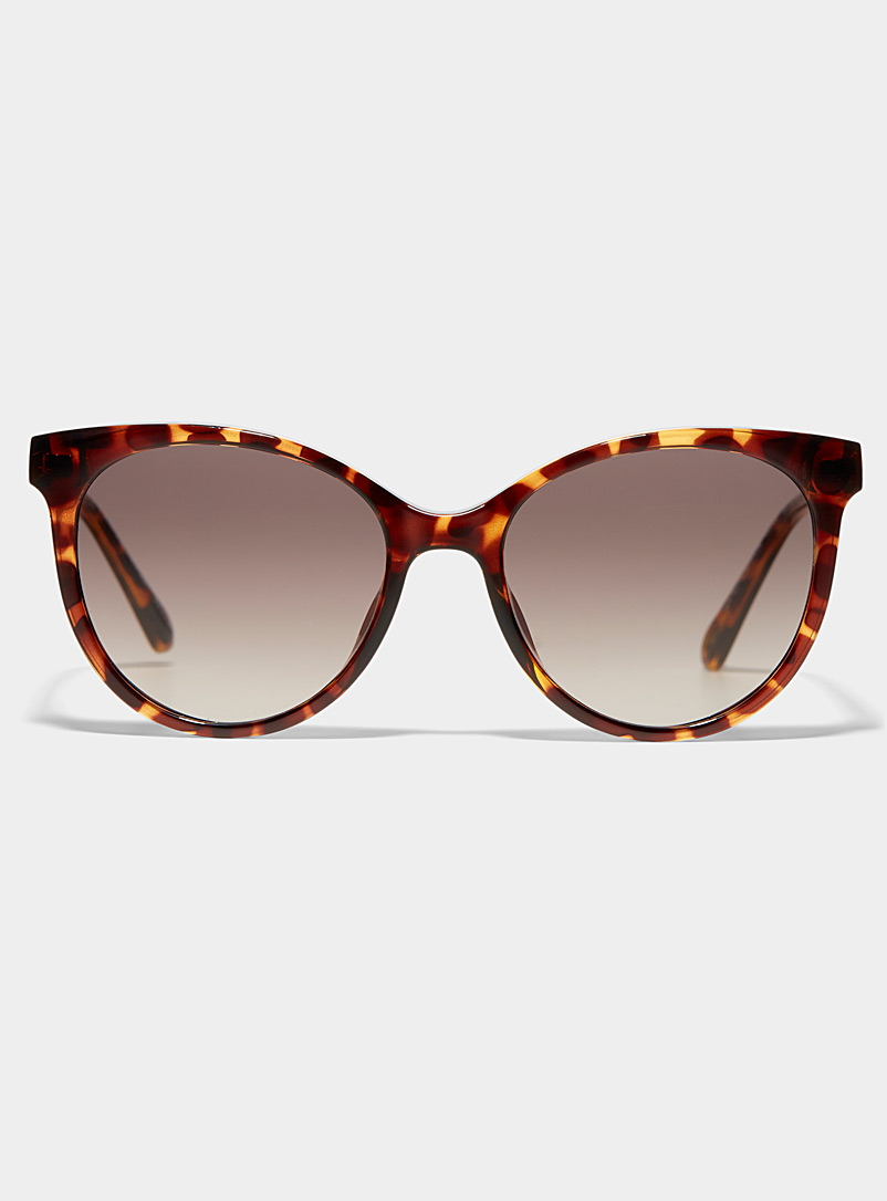 Fossil Light Brown Rileigh sunglasses for women