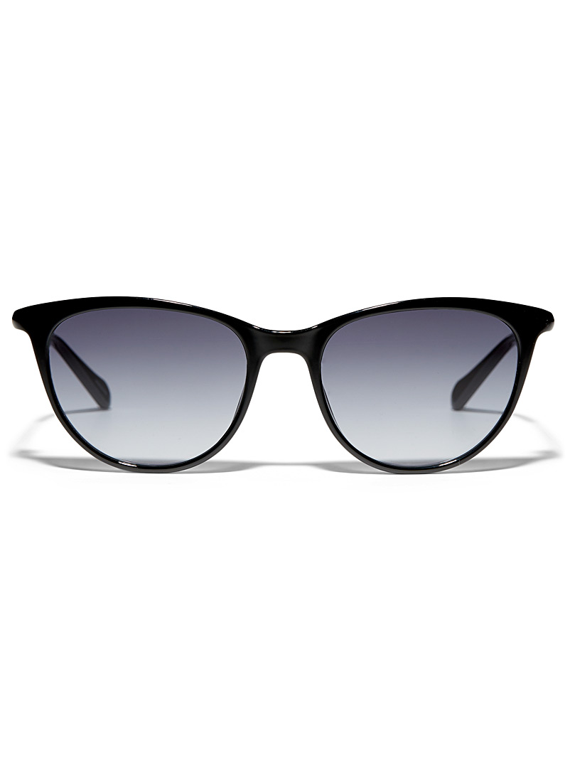 Fossil Black Elegant cat-eye sunglasses for women