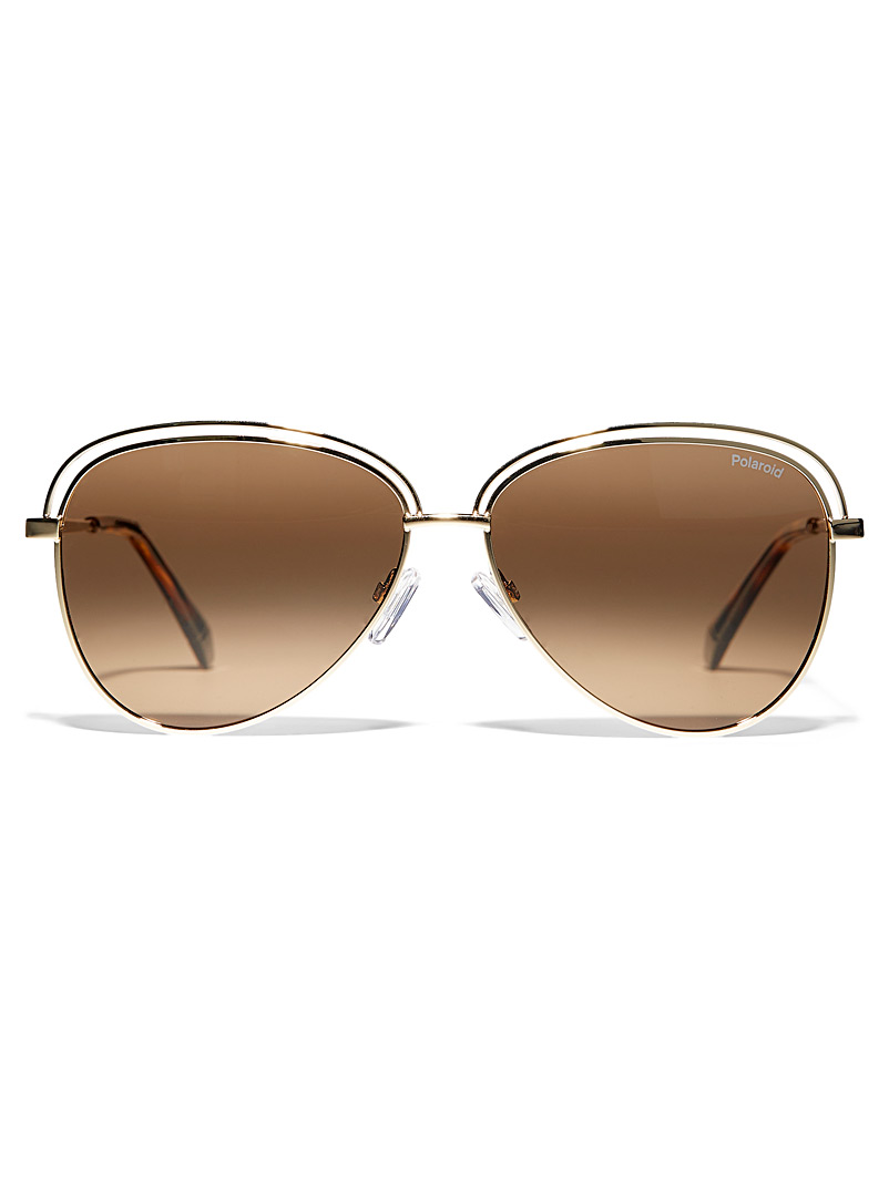 Polaroid Assorted Double-circle aviator sunglasses for women