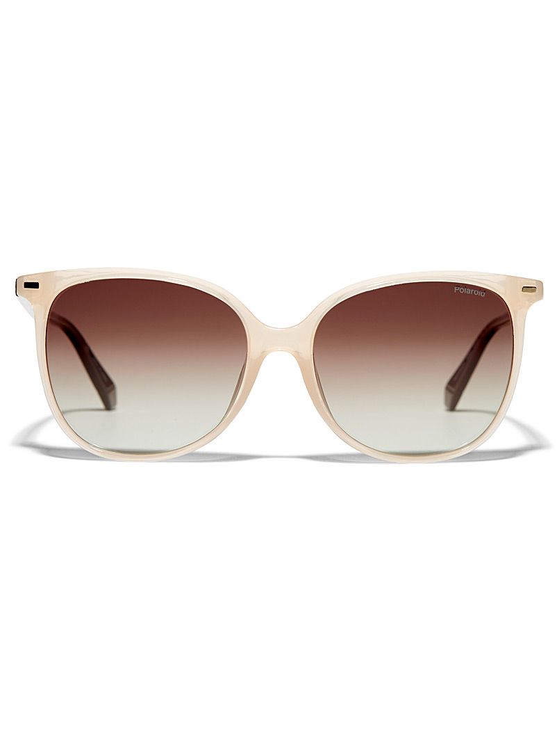 Polaroid White Rounded sunglasses for women
