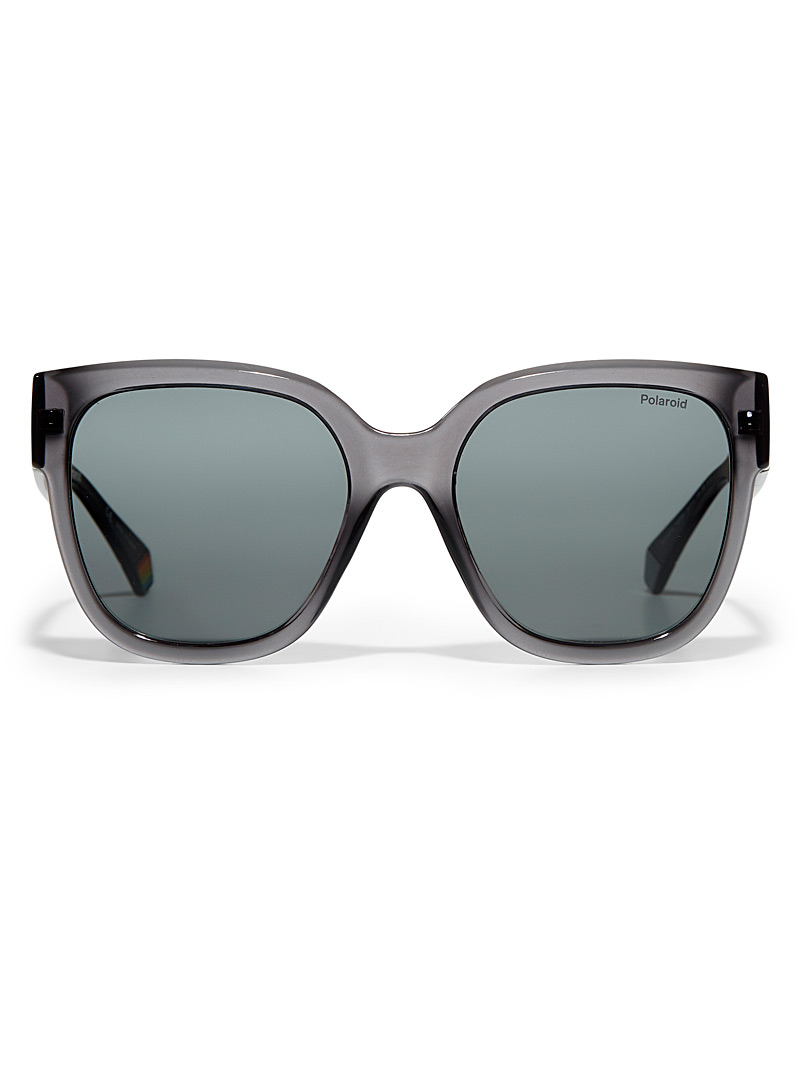 Polaroid Grey Wayfarer polarized sunglasses for women