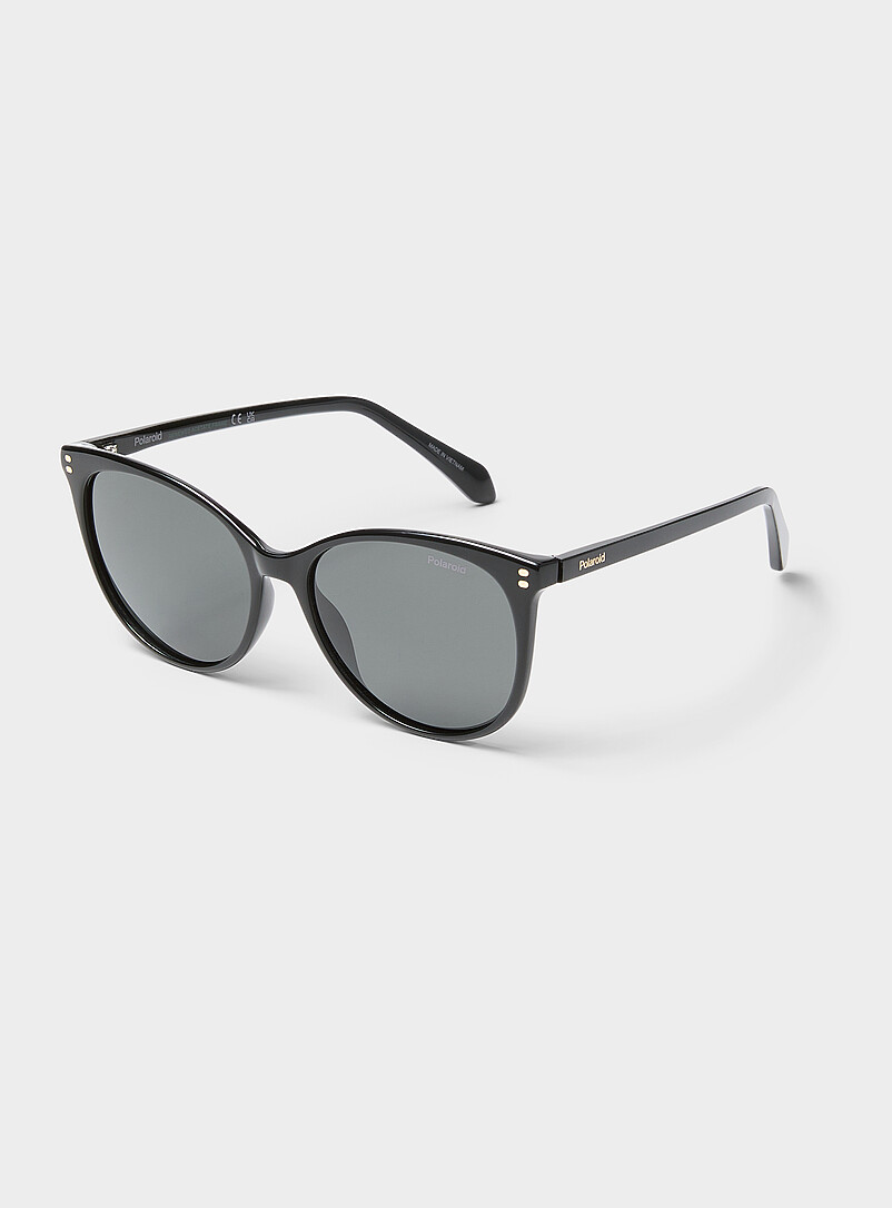 Polarized rounded sunglasses product image (primary)