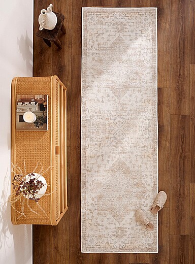 Byzantine softness washable hallway rug 74 x 244 cm
