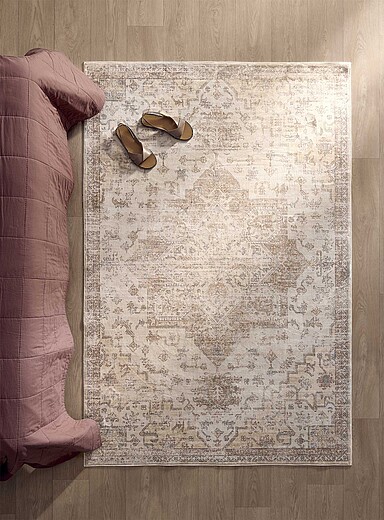 Simons Maison Ivory/Cream Beige Ancient fascination Persian-style rug 122 x 183 cm