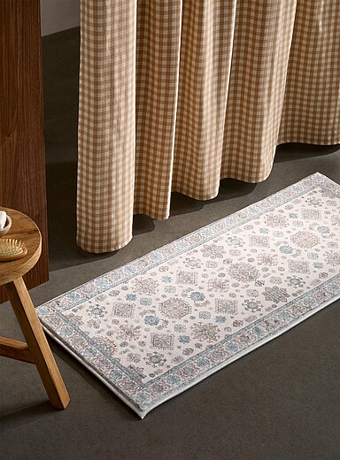 Persian pattern memory foam bath mat 50 x 120 cm | Simons Maison | Bath ...