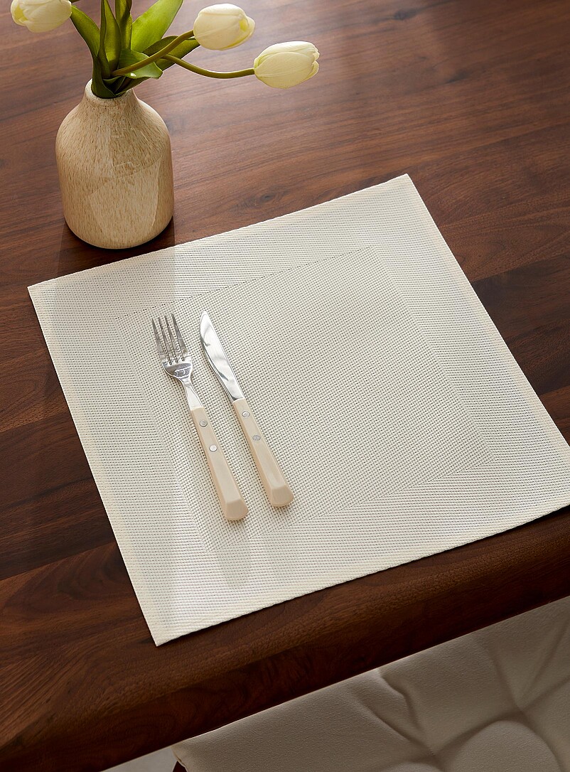 Placemats Dining Room Simons Maison