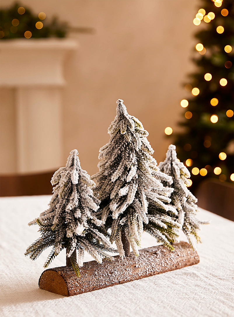 Simons Maison Assorted Snow firs set