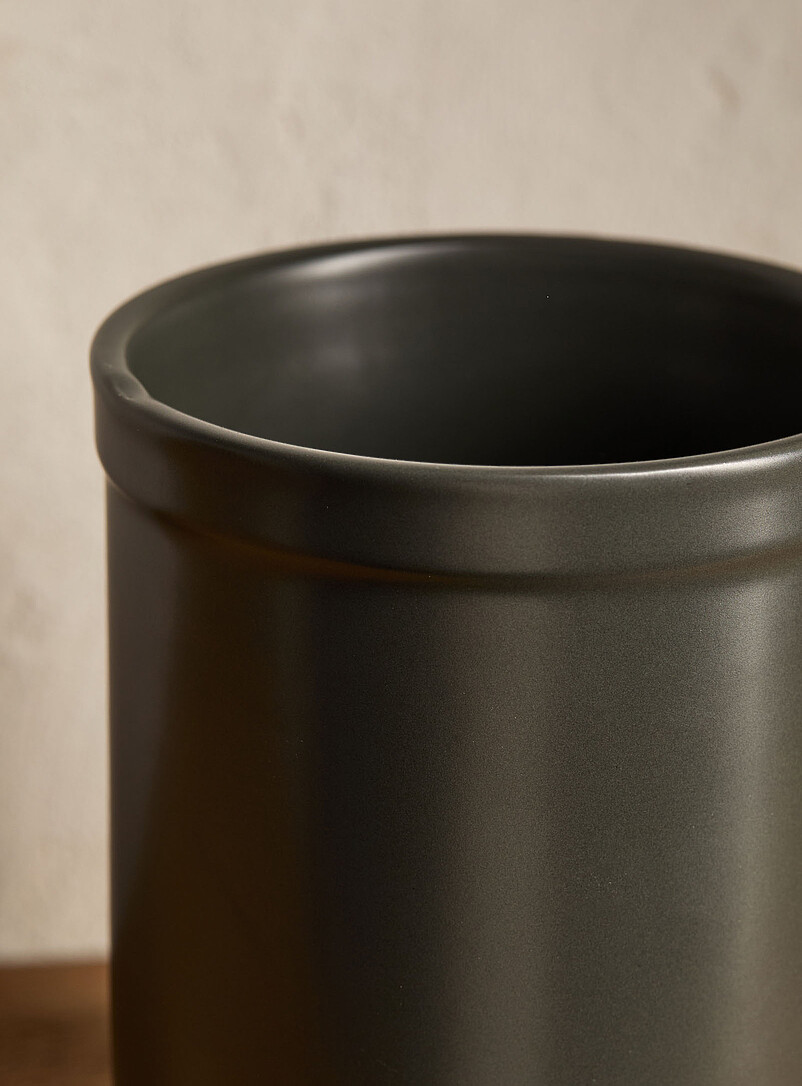 Grey utensil holder product image 2