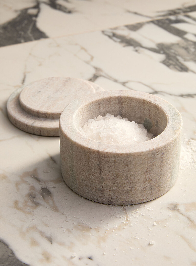 Natural stone salt cellar product image (primary)