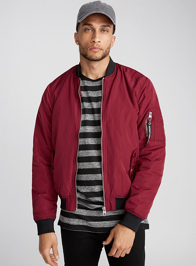 Performance nylon bomber jacket | Point Zero | Shop Men's Jackets ...