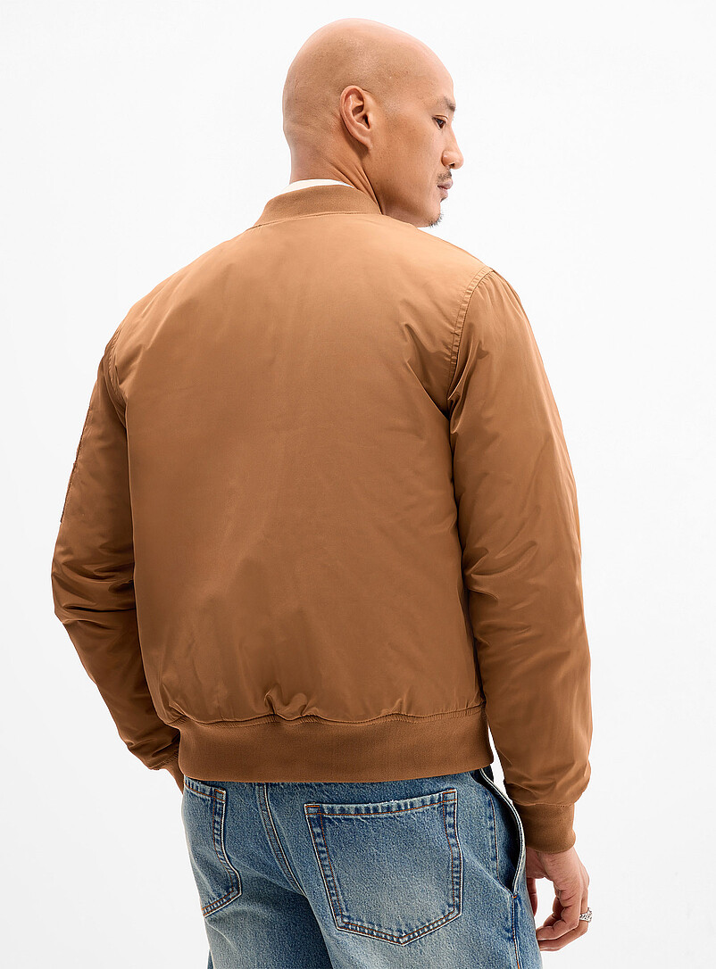 Point Zero: Le bomber aviateur Brun pour homme