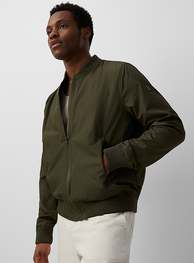 Point Zero Khaki/Sage/Olive Lightweight bomber jacket for men