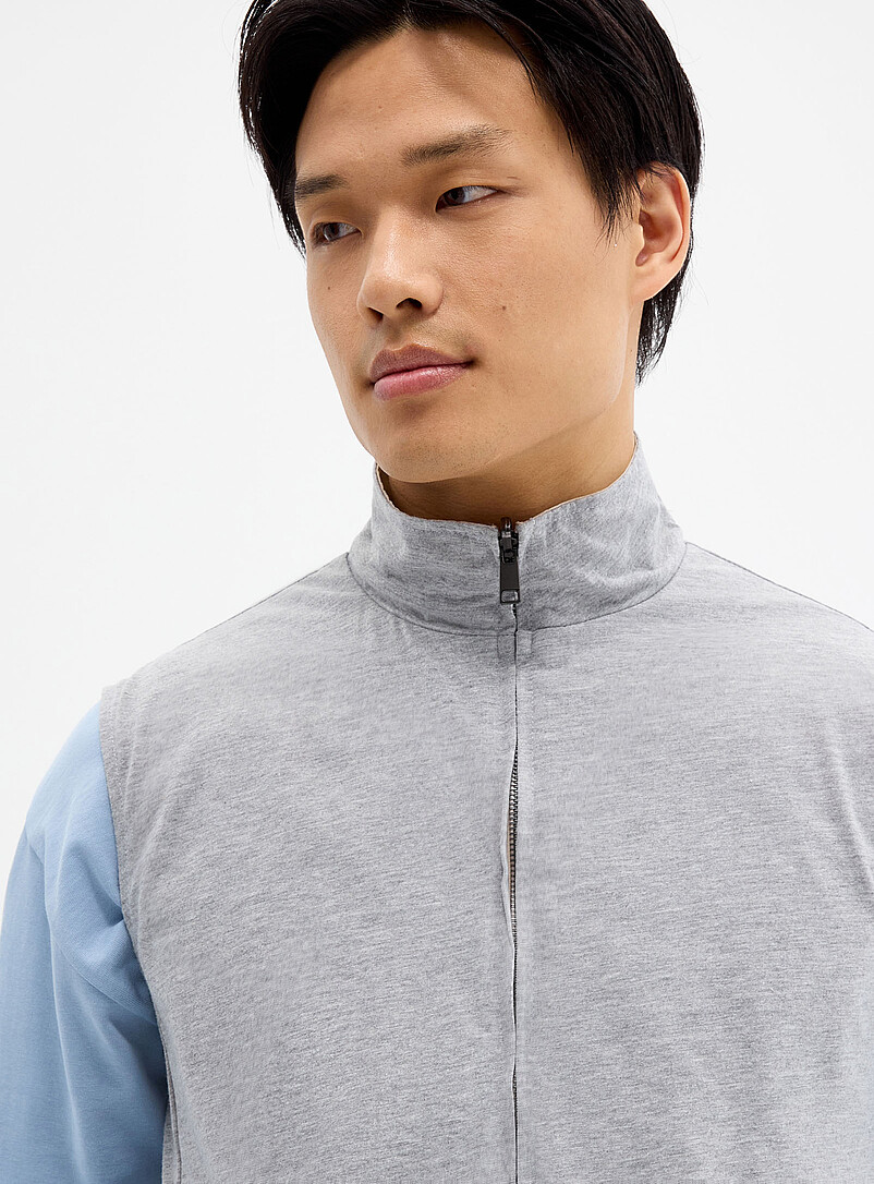 Veste Gill Verso Homme – Gris Clair – Nylon Mélangé – Taille S – Occasion