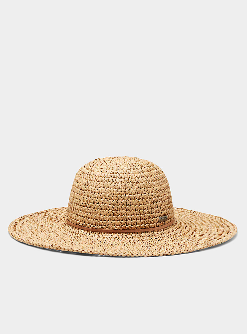 Soft braided straw hat | Roxy | Shop Women's Hats Online | Simons
