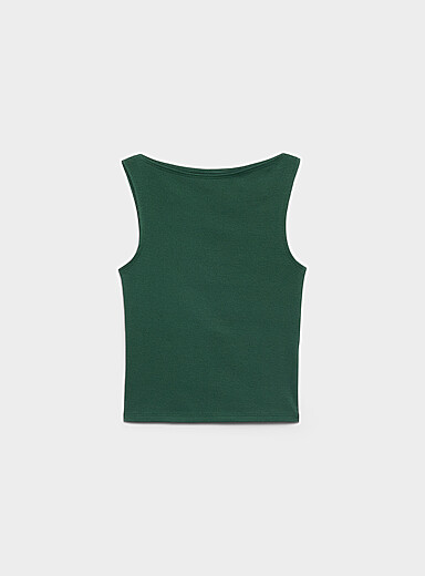 Twik: La camisole col bateau Rose pour femme