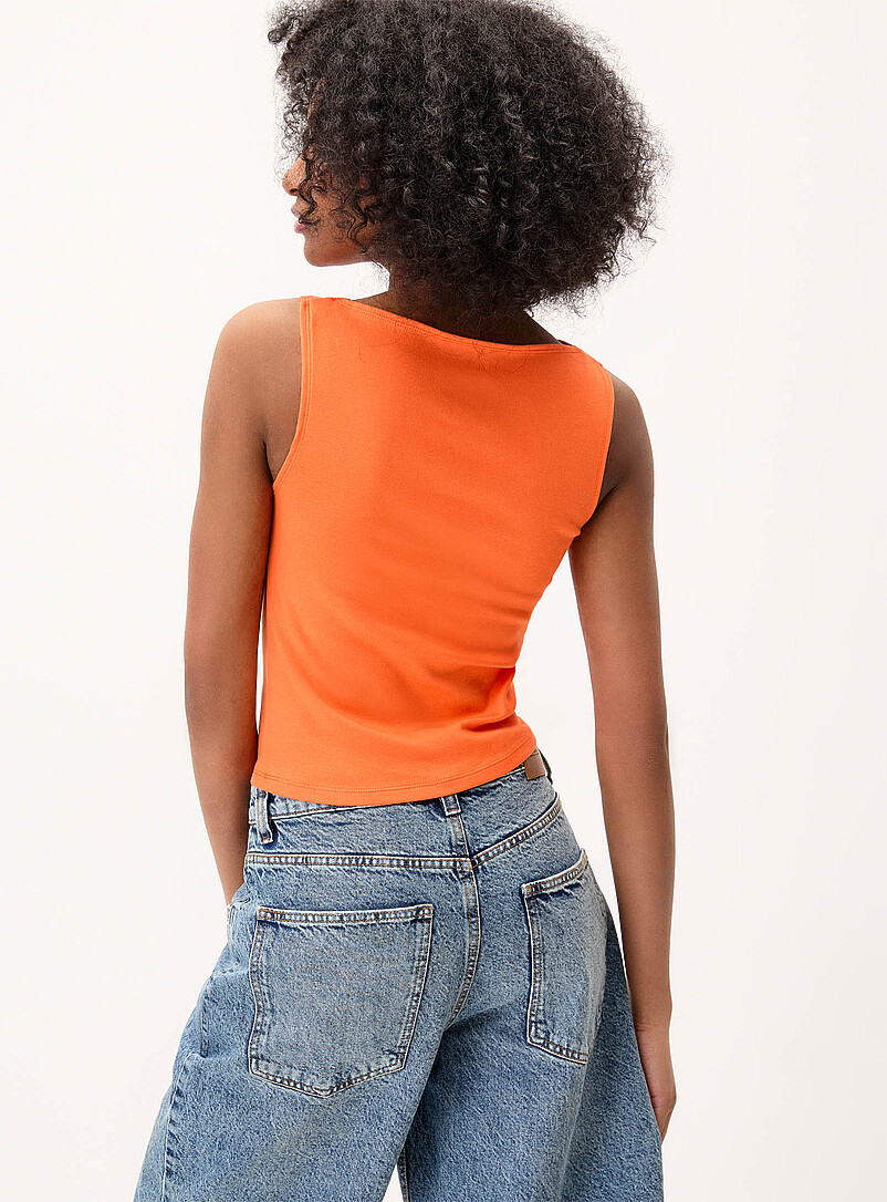 Twik: La camisole col bateau Rose pour femme