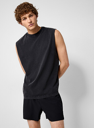 Faded muscle tee