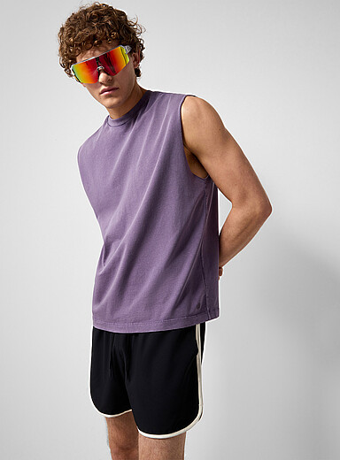 Faded muscle tee