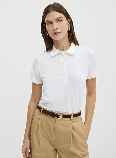 Le polo uni coton bio