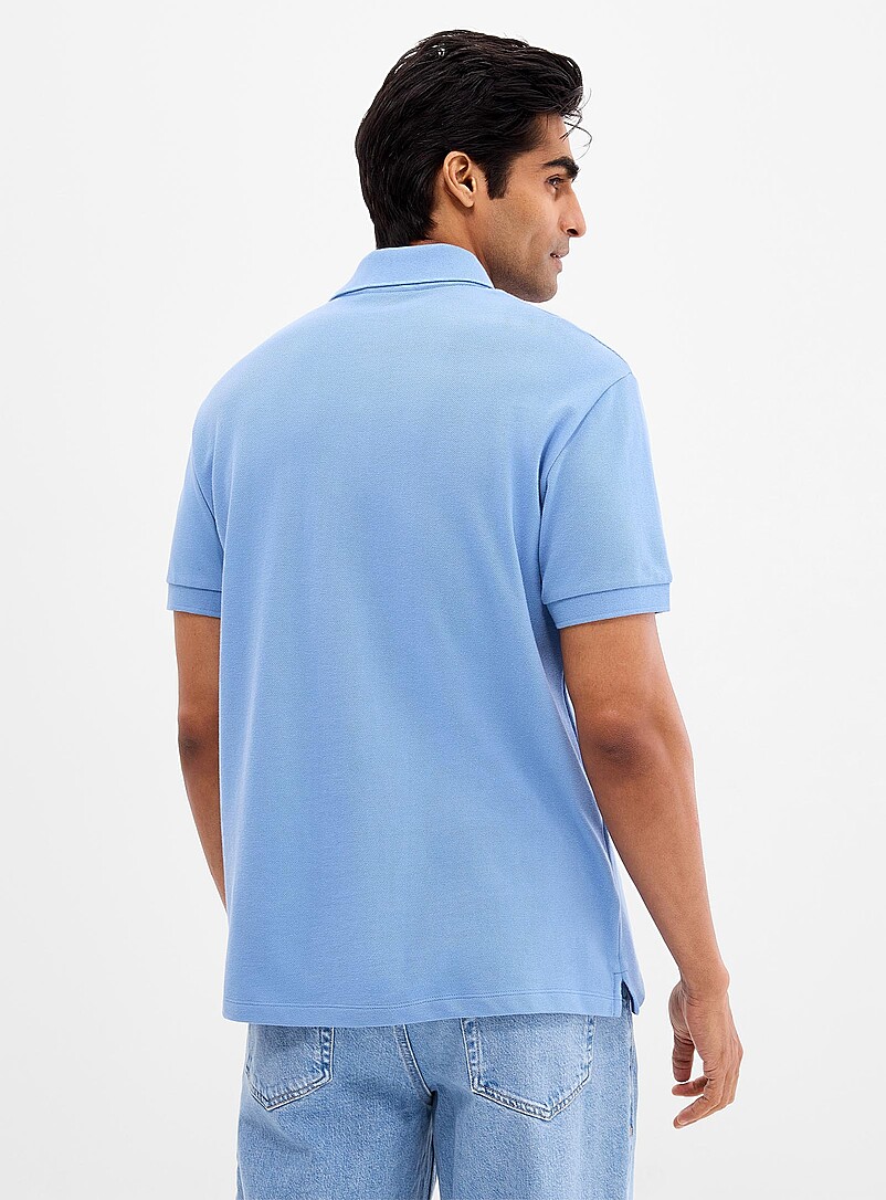 Le 31: Le polo piqu&eacute; &eacute;pur&eacute; <b>Coupe standard</b> Kaki - Sauge - Olive pour homme