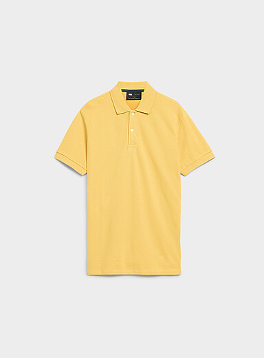 Minimalist piqu&eacute; polo <b>Standard fit</b>