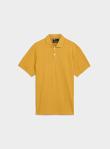 Le polo jersey travaill&eacute;